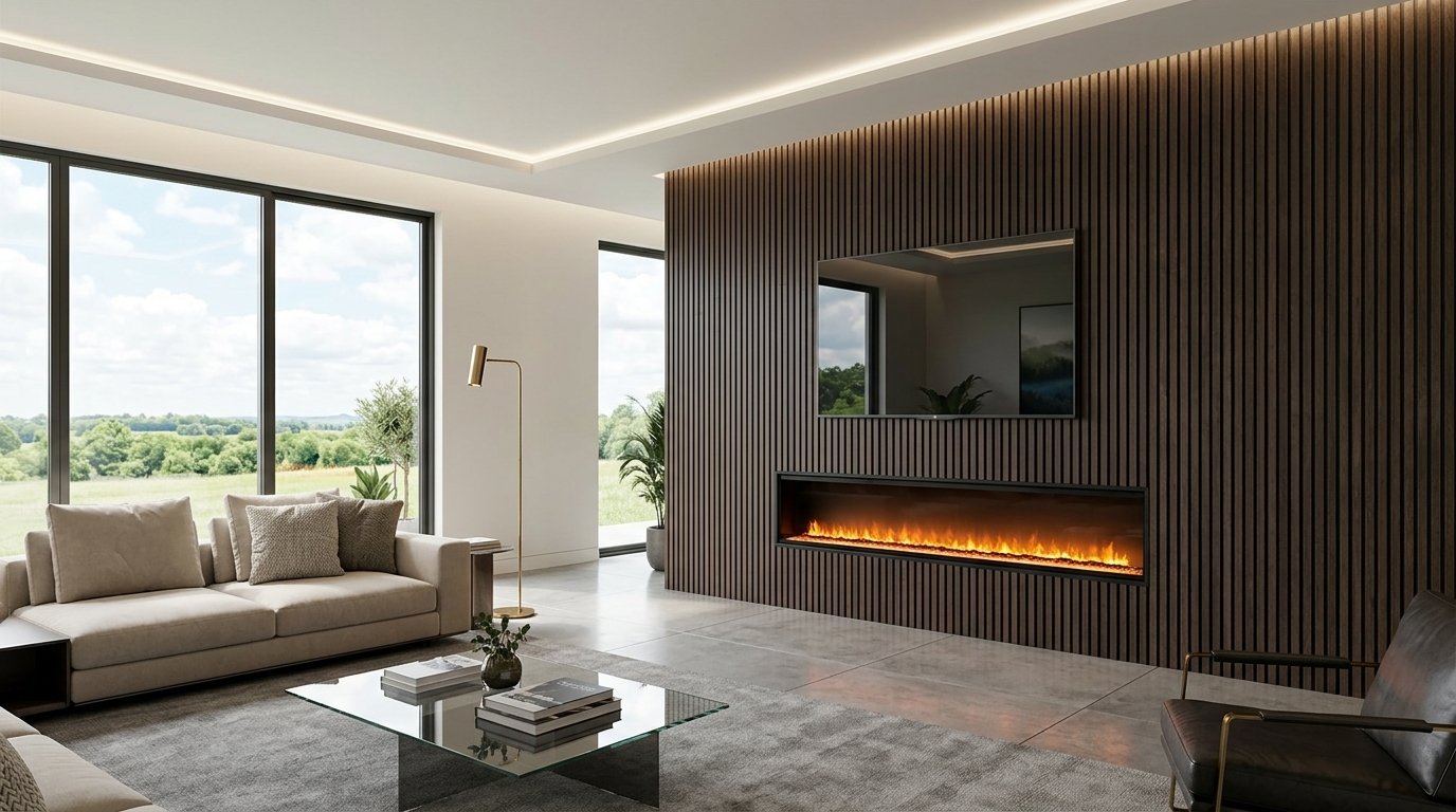 electric fireplace